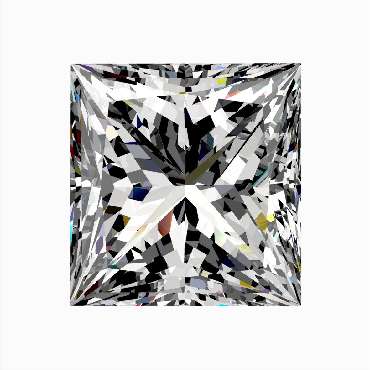 0.30ct Princess diamond