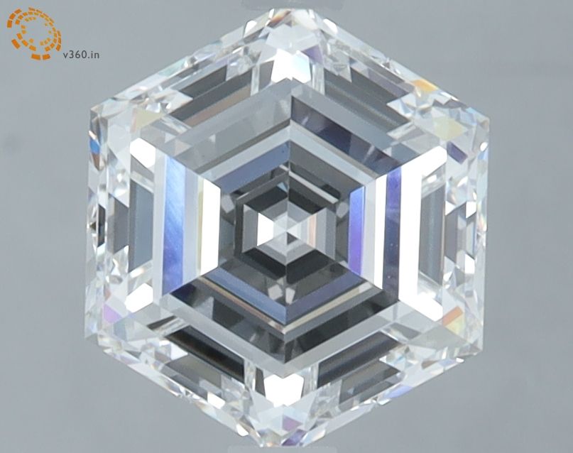 2.1 ct lab-grown Hexagonal Diamond