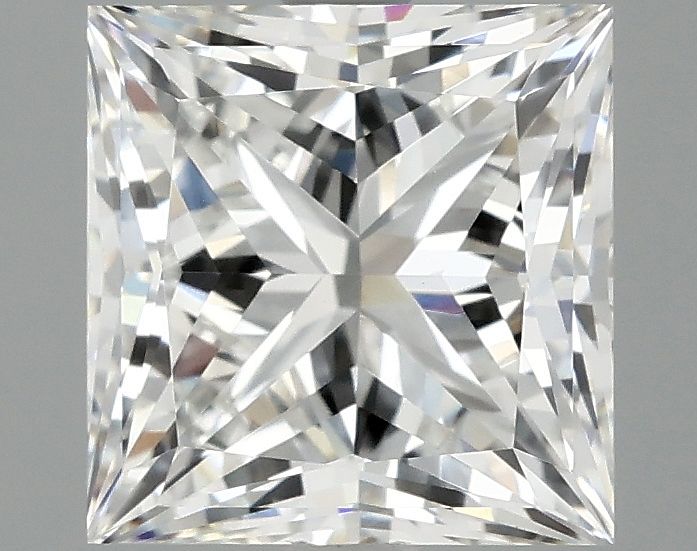 3.02 ct. princess Lab Grown Diamond front image