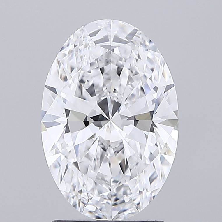 2.09 ct. oval Lab Grown Diamond front image