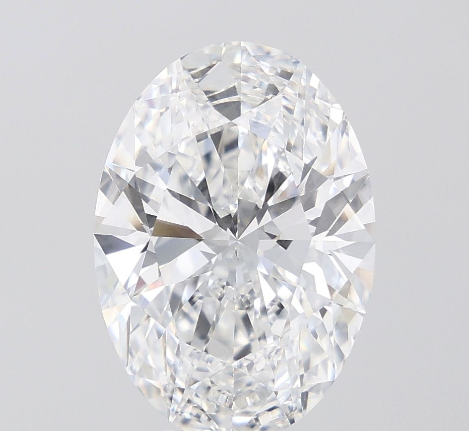 5.00 ct. oval Lab Grown Diamond front image