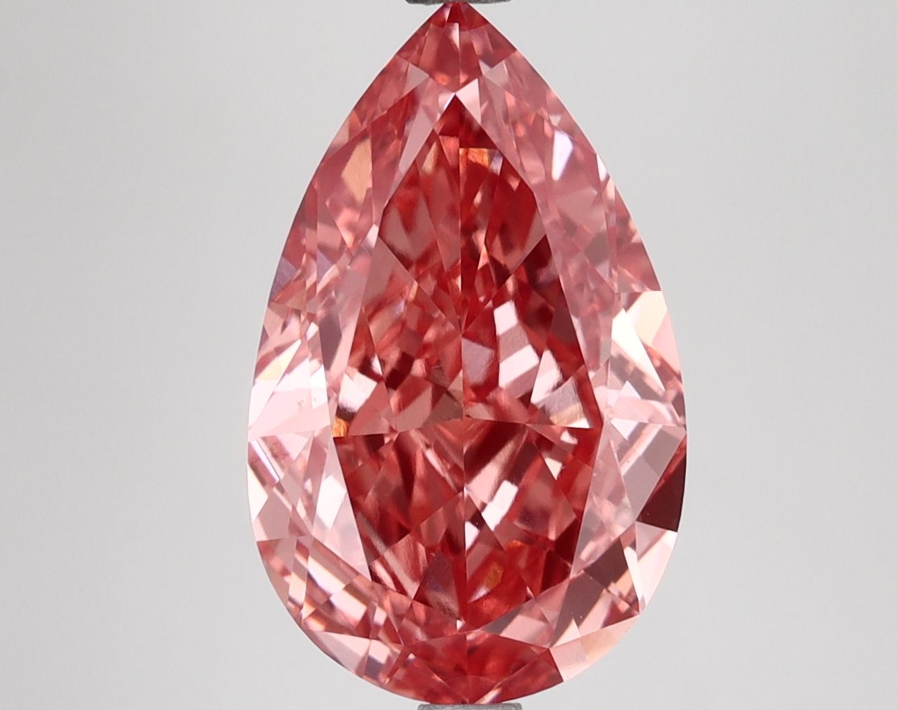 4.60 ct. pear Lab Grown Diamond front image