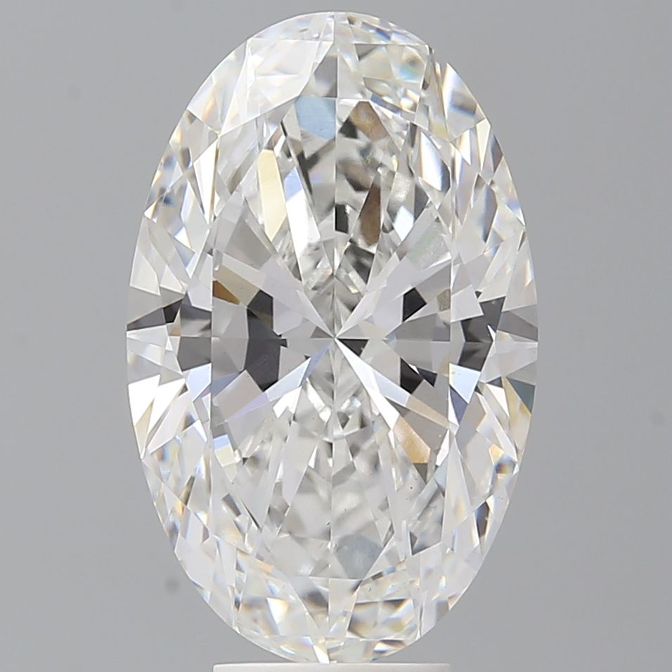 6.51 ct. oval Lab Grown Diamond front image