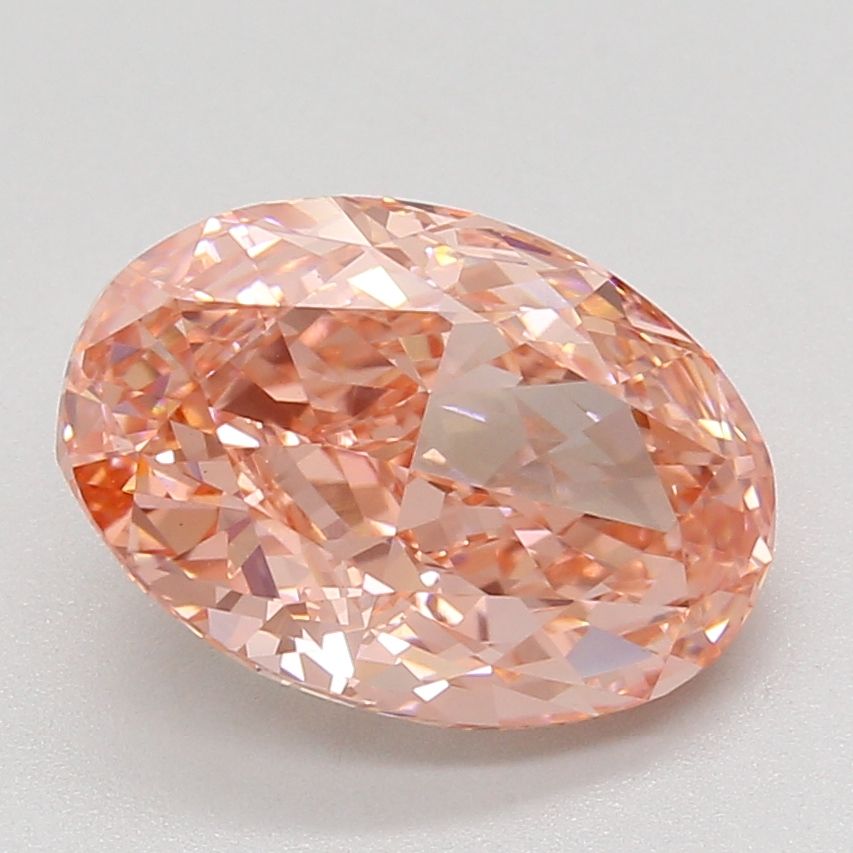 5.00 ct. oval Lab Grown Diamond front image