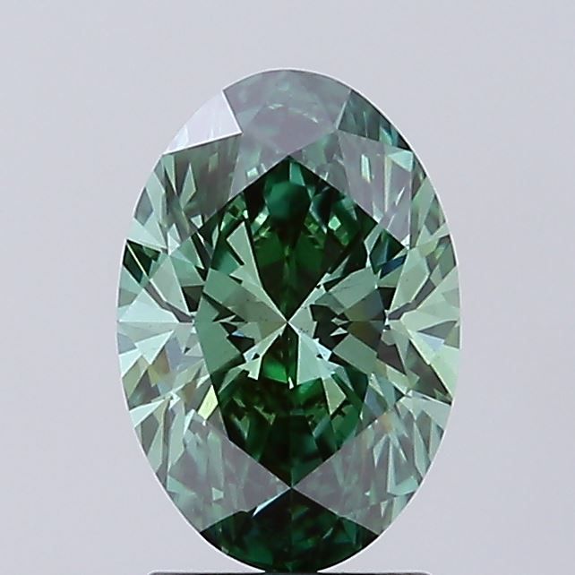 1.76 ct. oval Lab Grown Diamond front image