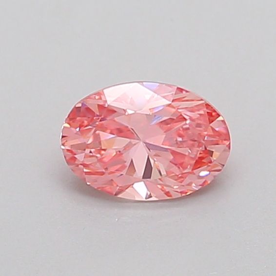 0.43 CT Fancy Vivid Pink OVAL