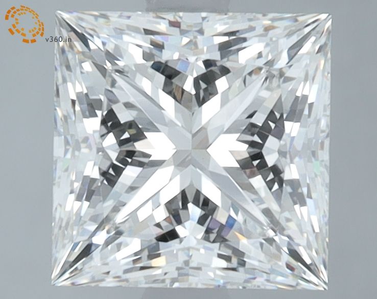 2.58 ct. princess Lab Grown Diamond front image