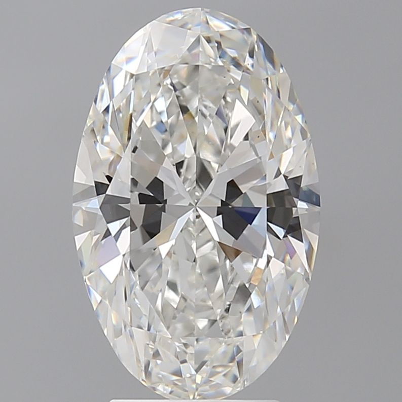 4.03 ct. oval Lab Grown Diamond front image