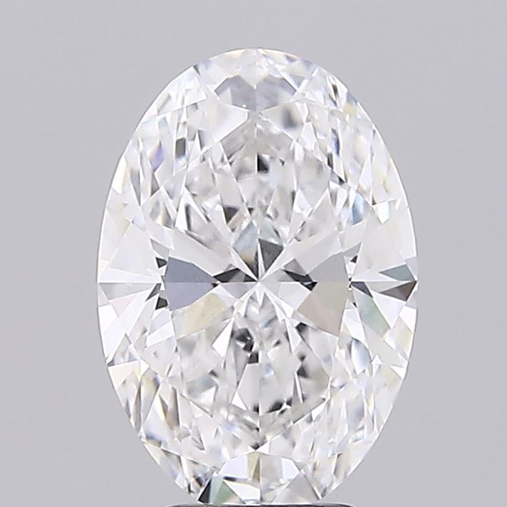 4.12 ct. oval Lab Grown Diamond front image