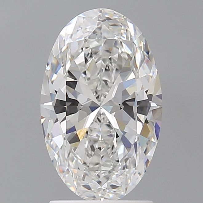 2.10 ct. oval Lab Grown Diamond front image