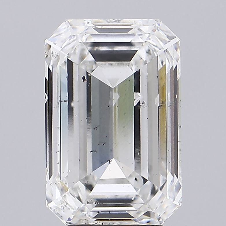 5.55 ct. emerald Lab Grown Diamond front image
