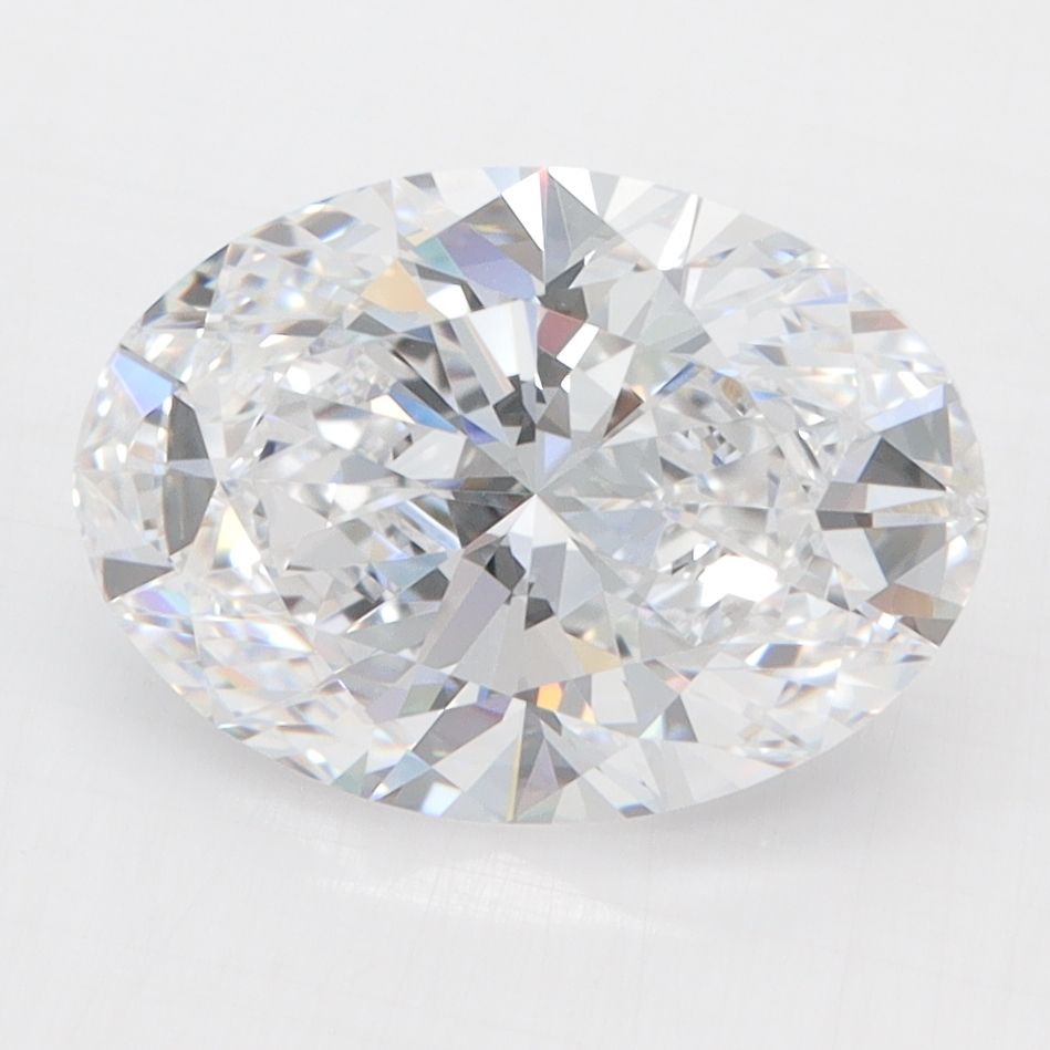 3.07 ct. oval Lab Grown Diamond front image