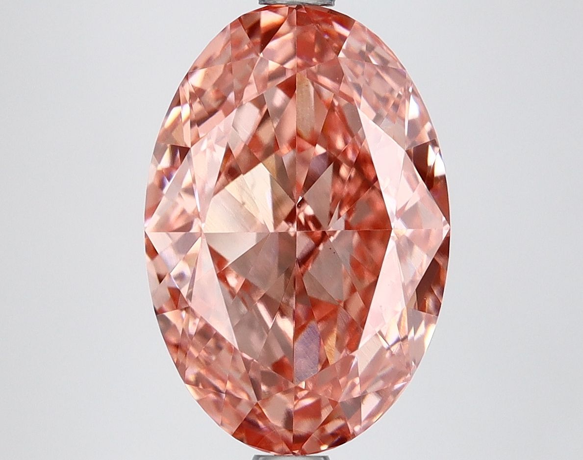 4.66 ct. oval Lab Grown Diamond front image