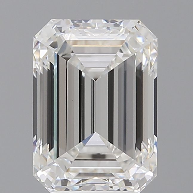 3.89 ct. emerald Lab Grown Diamond front image