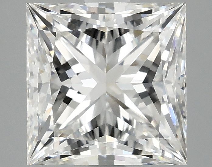 3.02 ct. princess Lab Grown Diamond front image