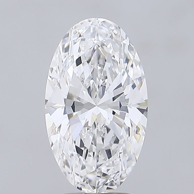 4.02 ct. oval Lab Grown Diamond front image