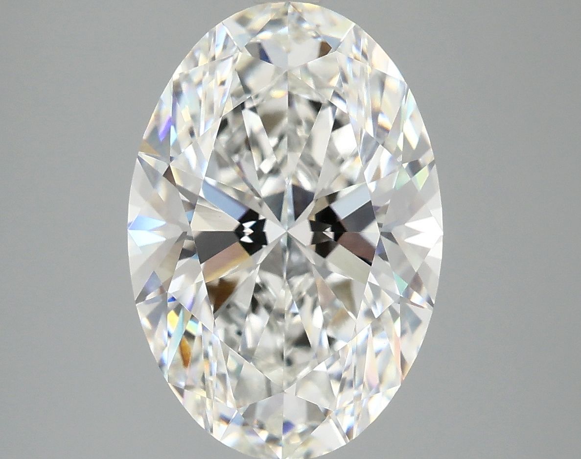 5.09 ct. oval Lab Grown Diamond front image