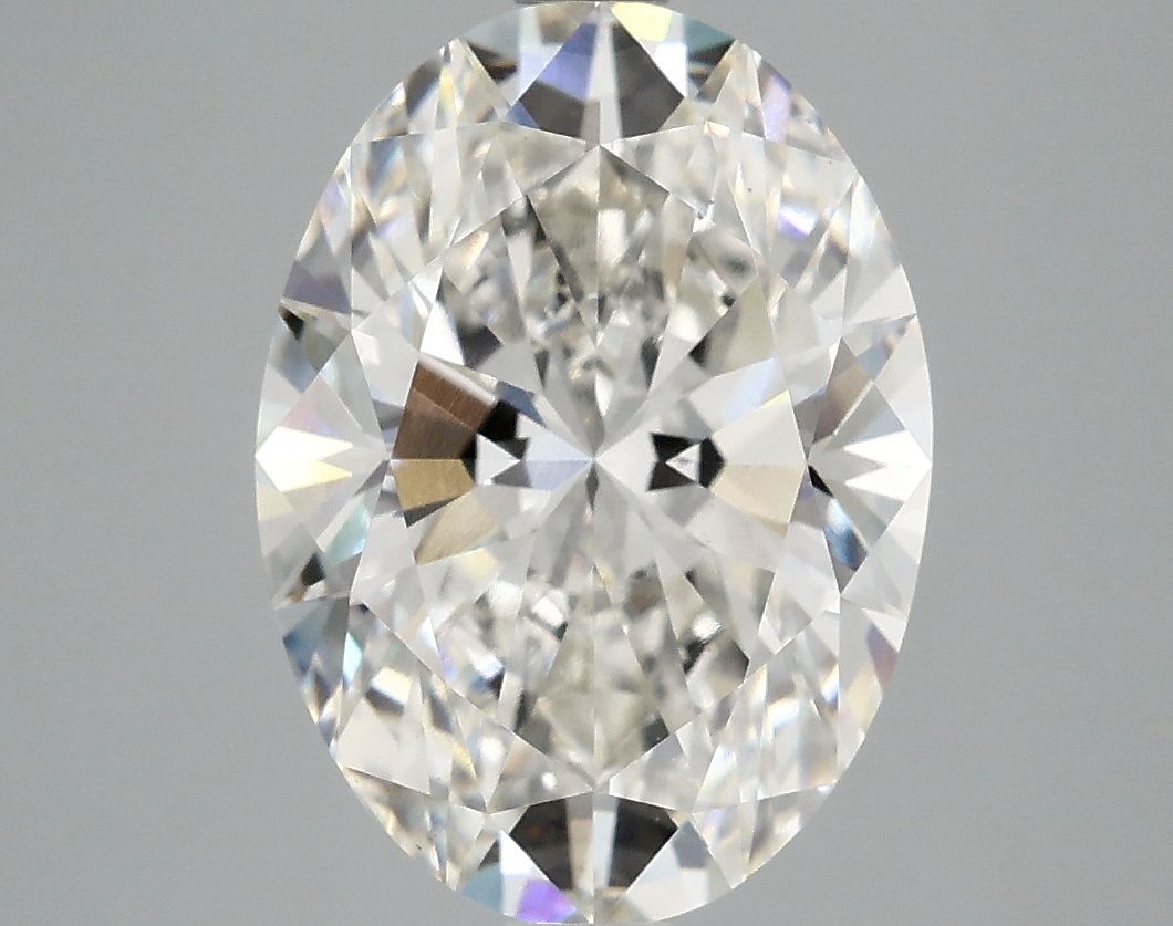 4.09 ct. oval Lab Grown Diamond front image