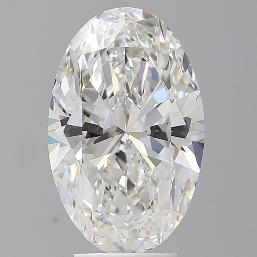 4.56 ct. oval Lab Grown Diamond front image
