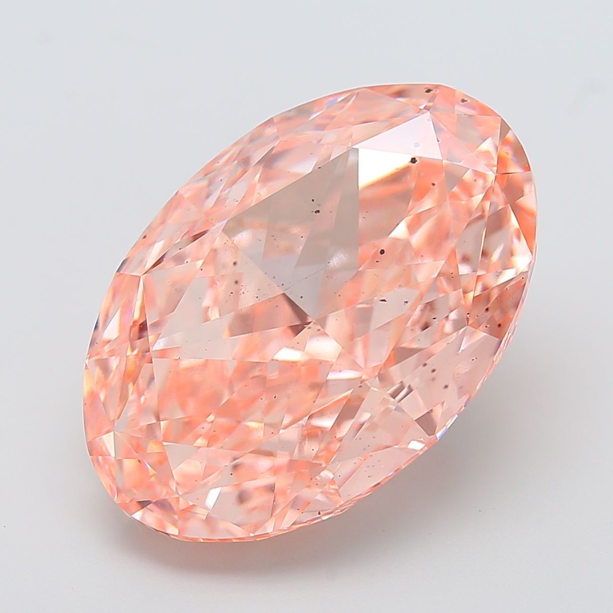 25.46 ct. oval Lab Grown Diamond front image