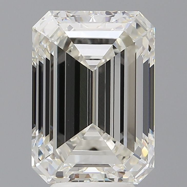 5.53 ct. emerald Lab Grown Diamond front image
