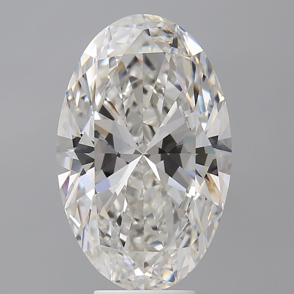 6.59 ct. oval Lab Grown Diamond front image