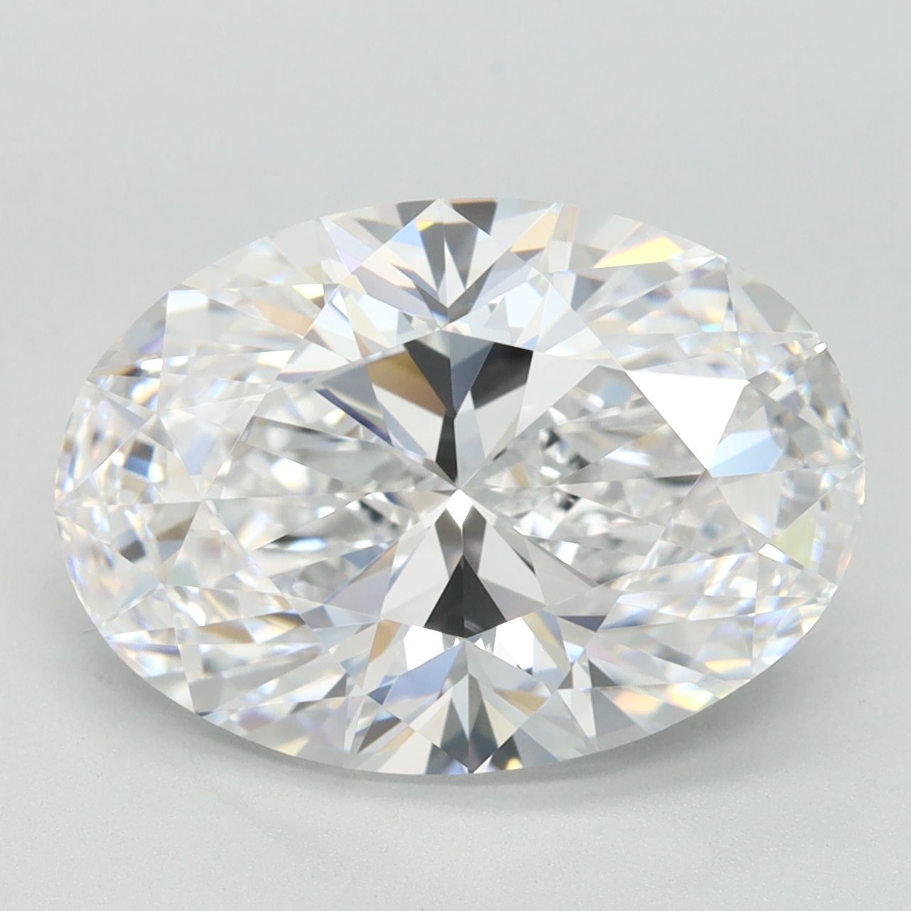5.00 ct. oval Lab Grown Diamond front image