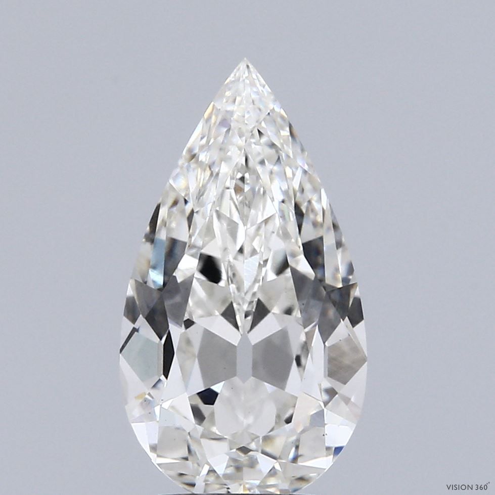 3.02 ct. pear Lab Grown Diamond front image