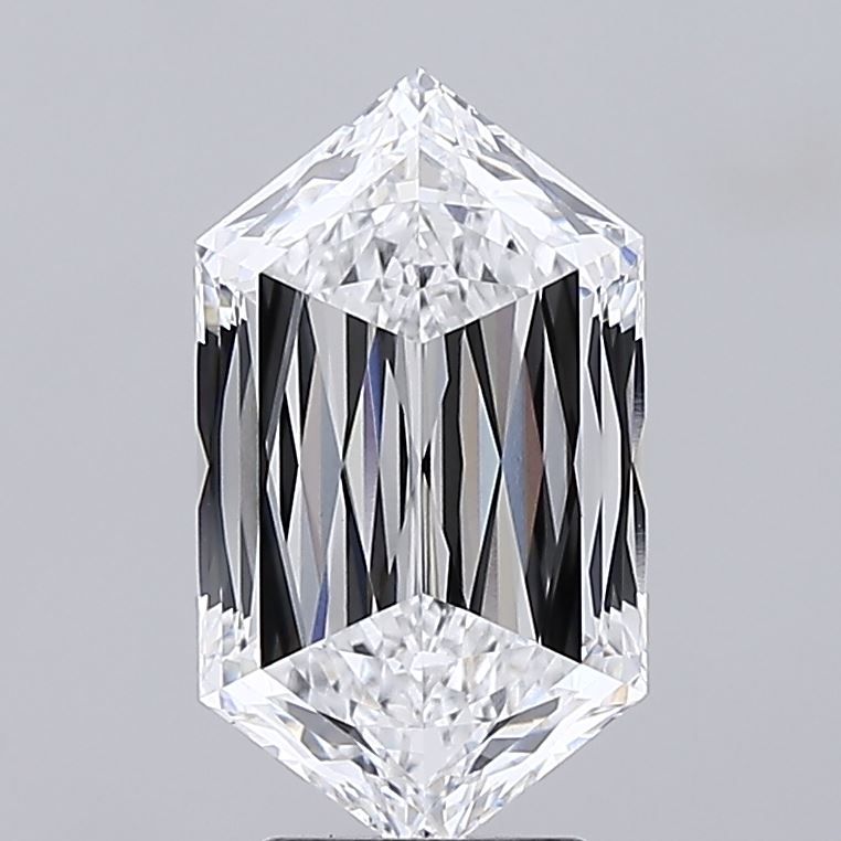 3.58 ct lab-grown Hexagonal Diamond