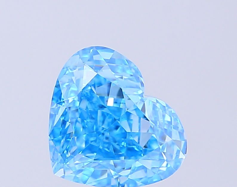 2.66 ct. heart Lab Grown Diamond front image
