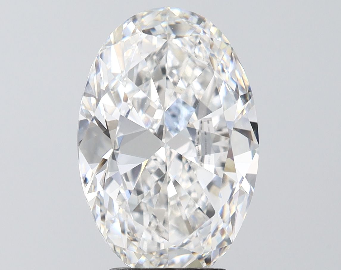 4.50 ct. oval Lab Grown Diamond front image