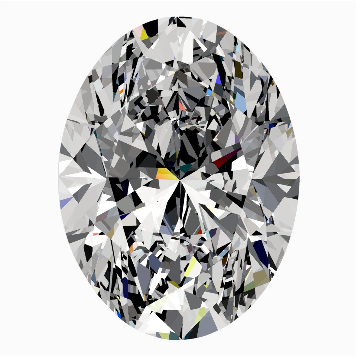 0.60 ct Oval diamond