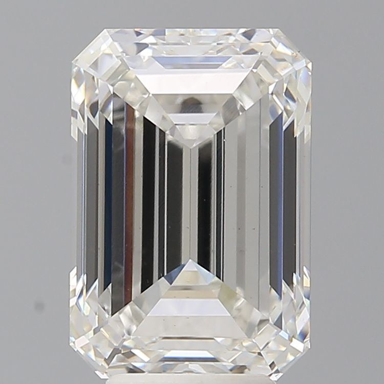 5.58 ct. emerald Lab Grown Diamond front image