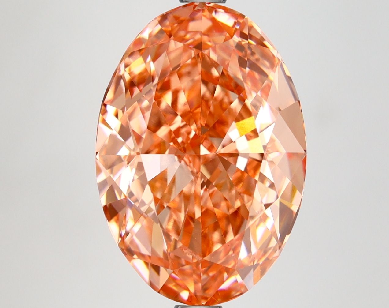 6.07 ct. oval Lab Grown Diamond front image