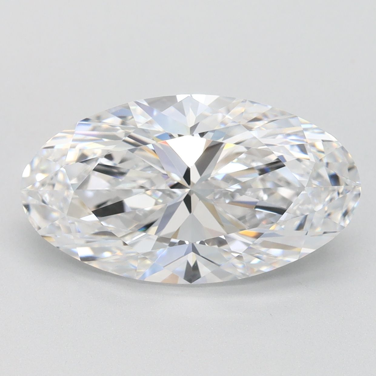 3.00 ct. oval Lab Grown Diamond front image