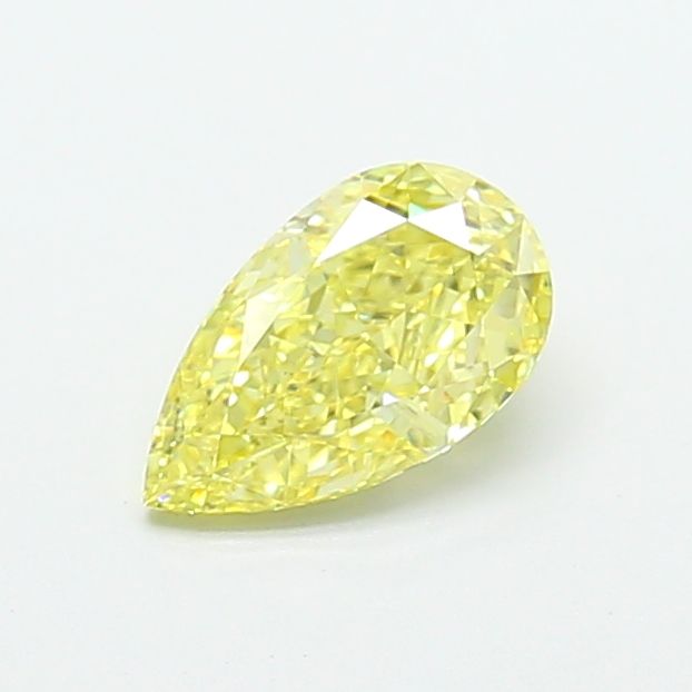 1.05 CT Fancy Intense Yellow PEAR