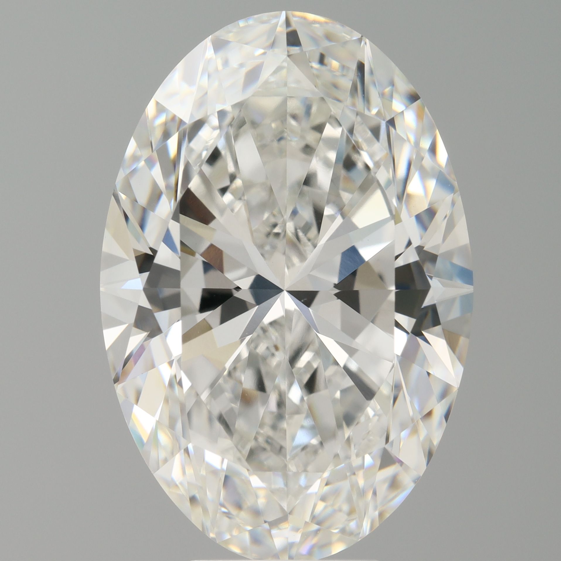 9.01 ct. oval Lab Grown Diamond front image