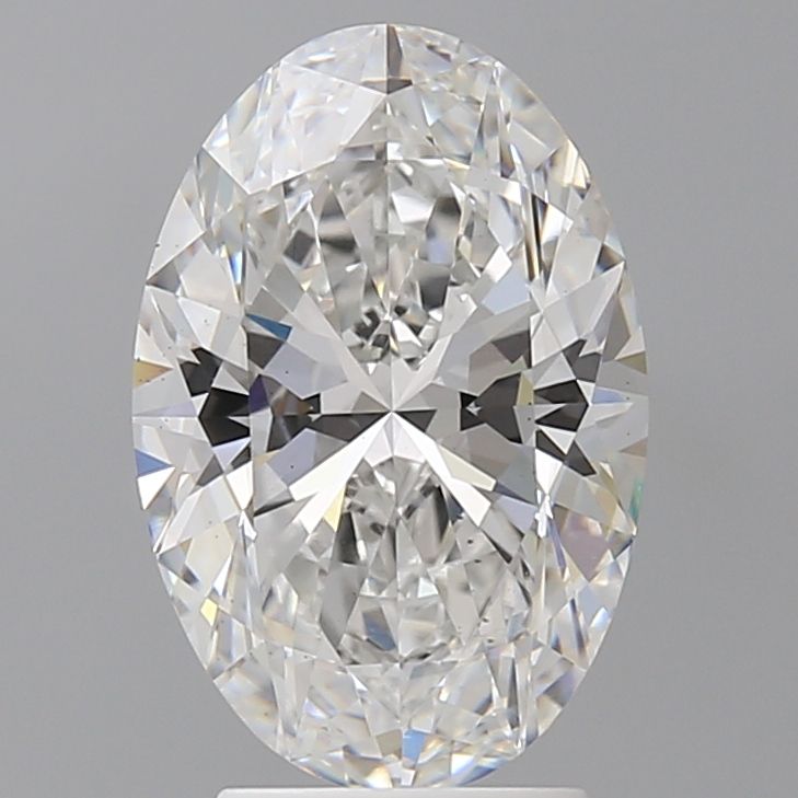 3.50 ct. oval Lab Grown Diamond front image