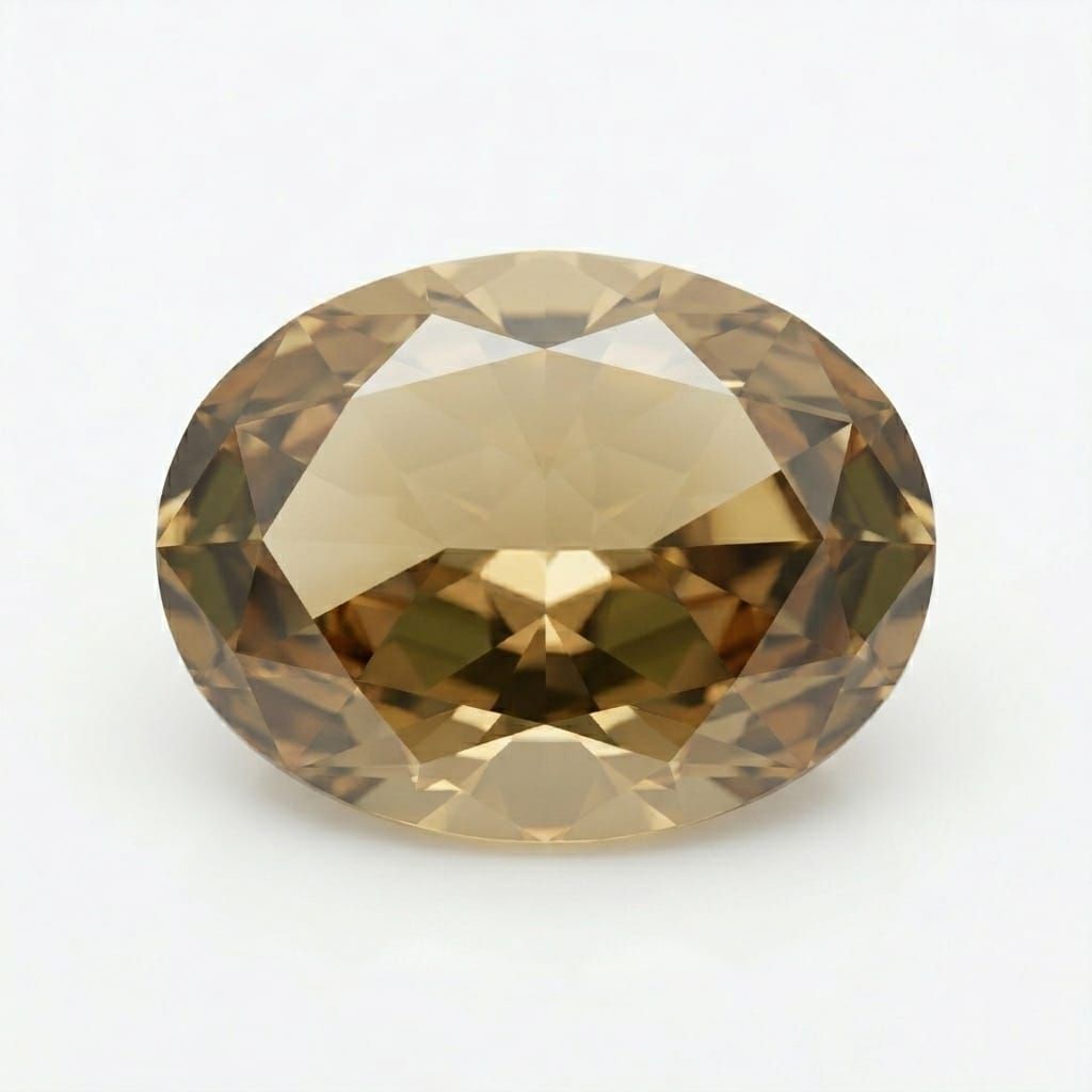 Diament 1.6 ct Fancy Dark Yellowish Brown/SI2