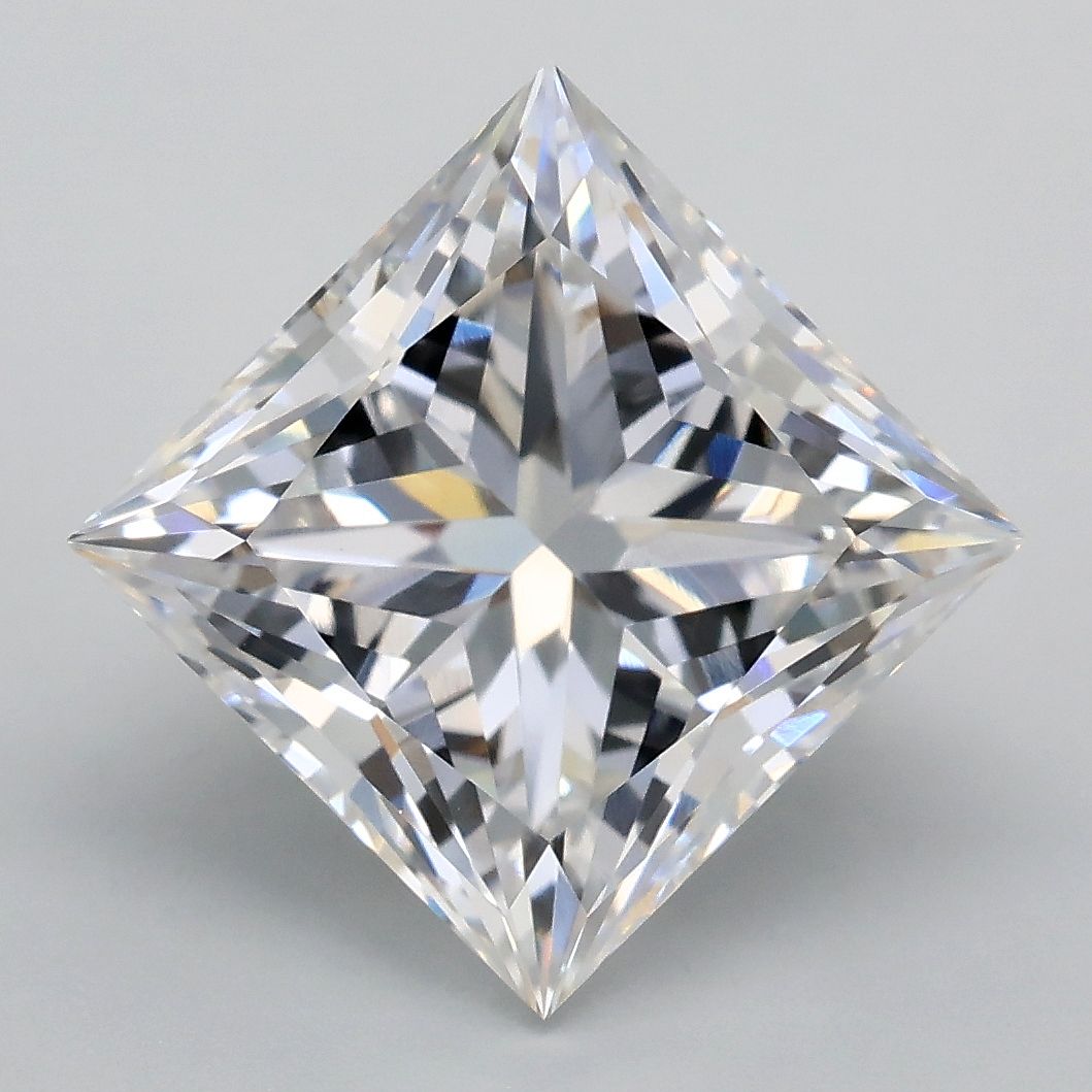 4.07 ct. princess Lab Grown Diamond front image