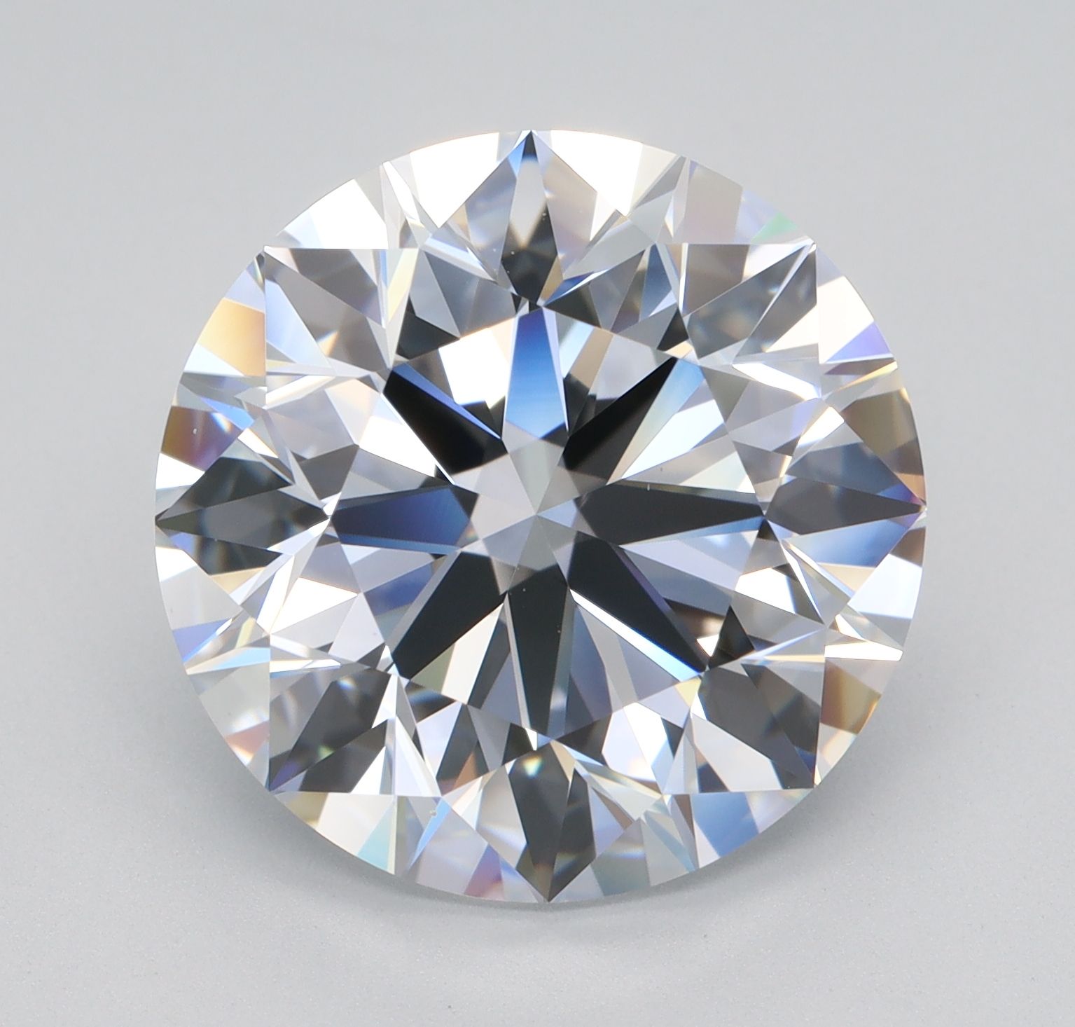 8.00 ct. round Lab Grown Diamond front image