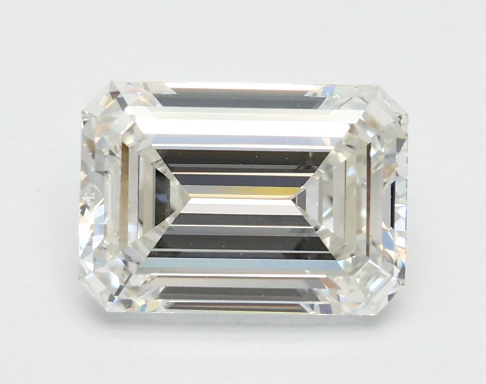 1.70 ct. emerald Lab Grown Diamond front image