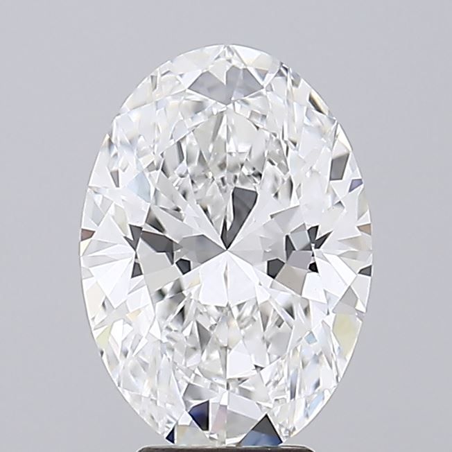 4.05 ct. oval Lab Grown Diamond front image