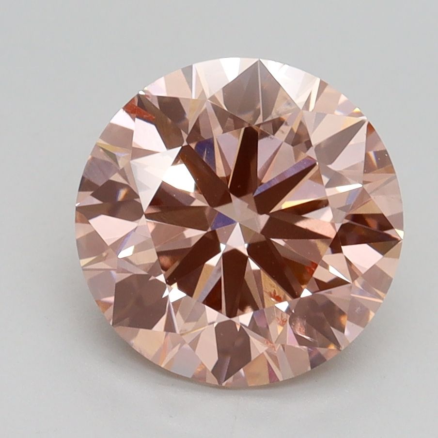 2.72 ct. round Lab Grown Diamond front image