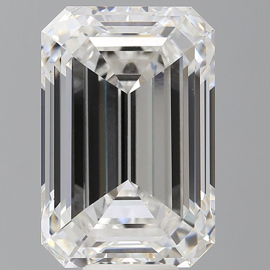 11.09 ct. emerald Lab Grown Diamond front image