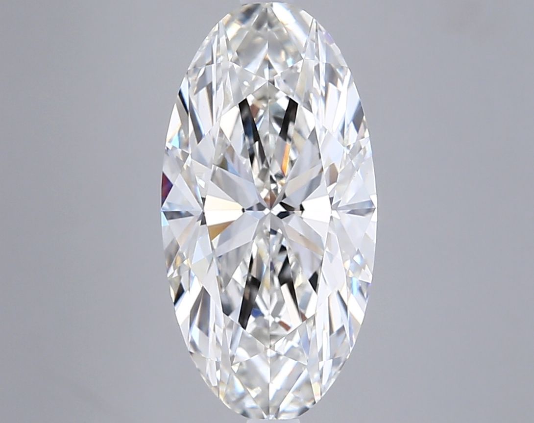 5.04 ct. oval Lab Grown Diamond front image