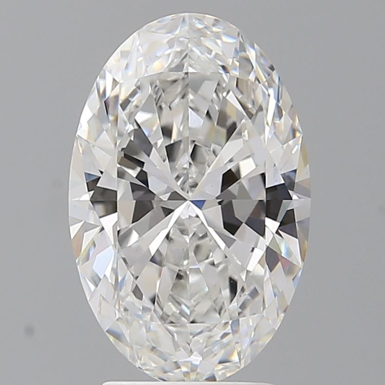 3.52 ct. oval Lab Grown Diamond front image