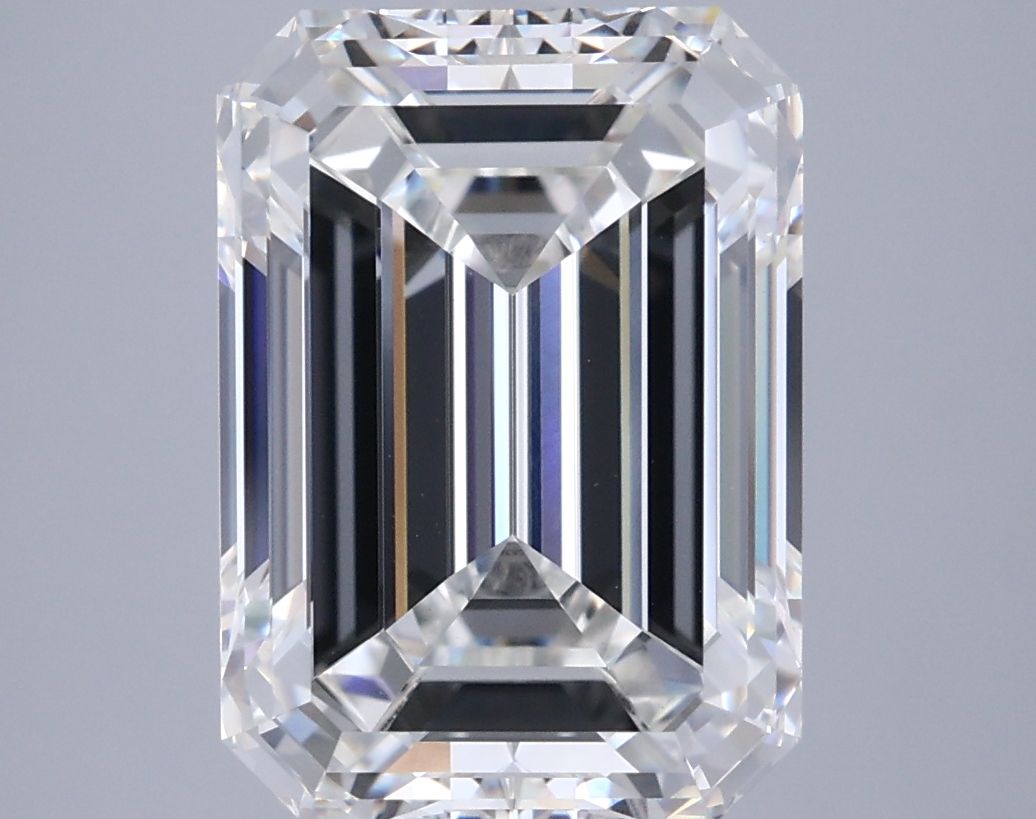 6.02 ct. emerald Lab Grown Diamond front image