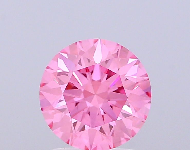 1.3 CT Fancy Vivid Pink ROUND