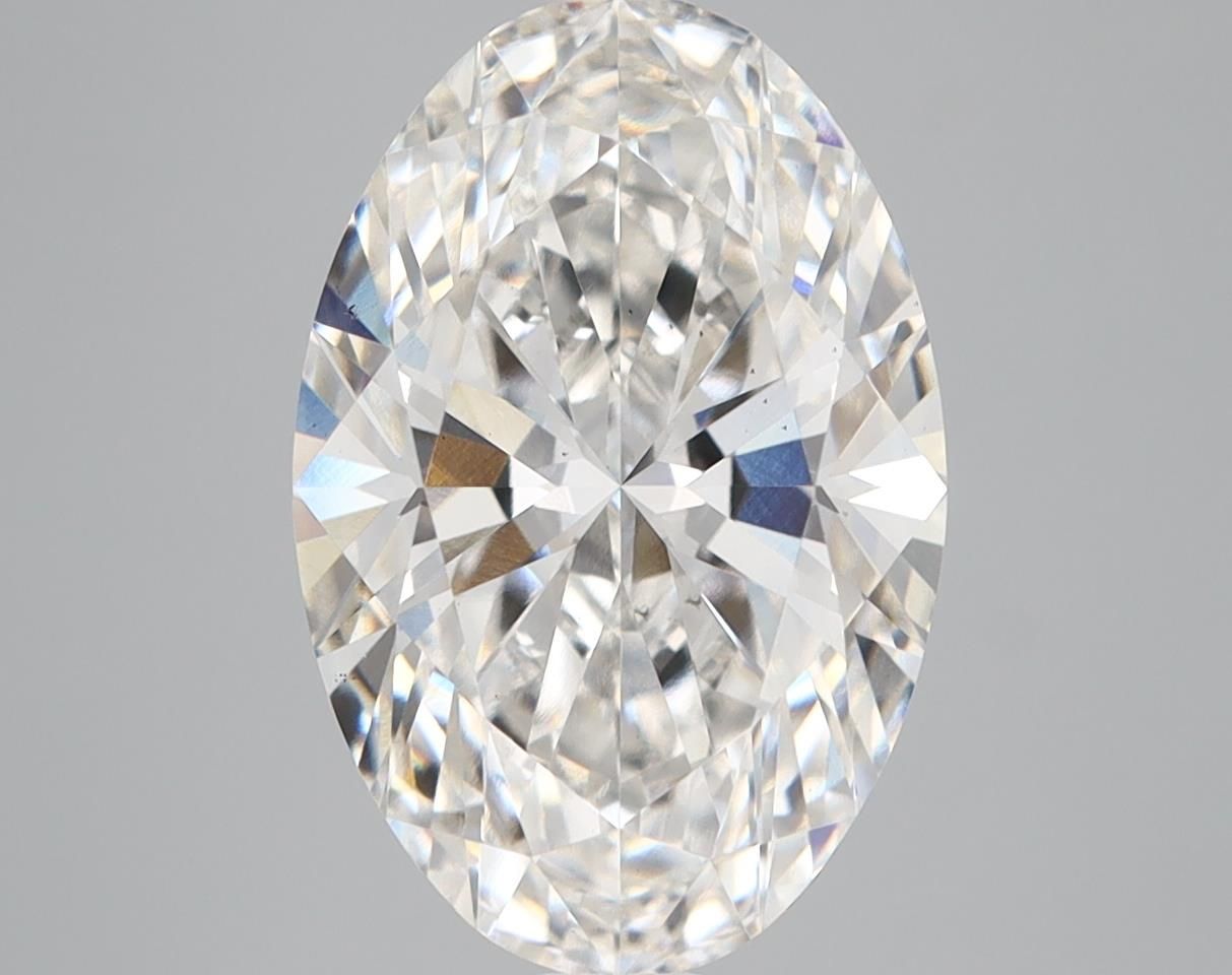 4.08 ct. oval Lab Grown Diamond front image